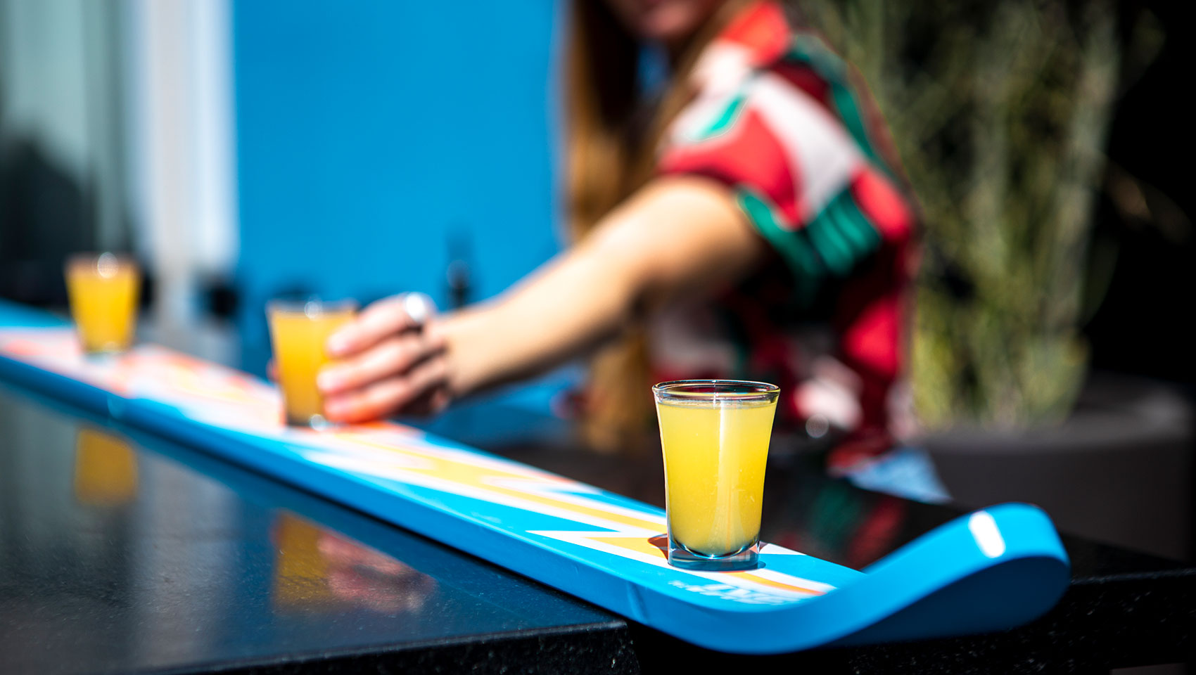 Shotski set-up