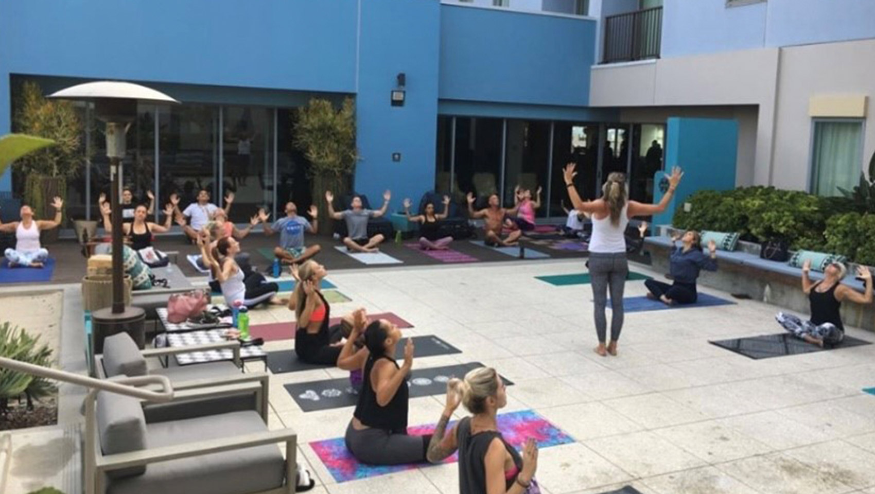 Yoga at Shorebreak