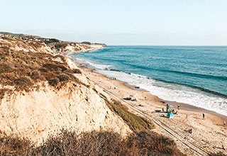 cliff and coastline