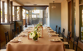 Bungalow Terrace Communal Table